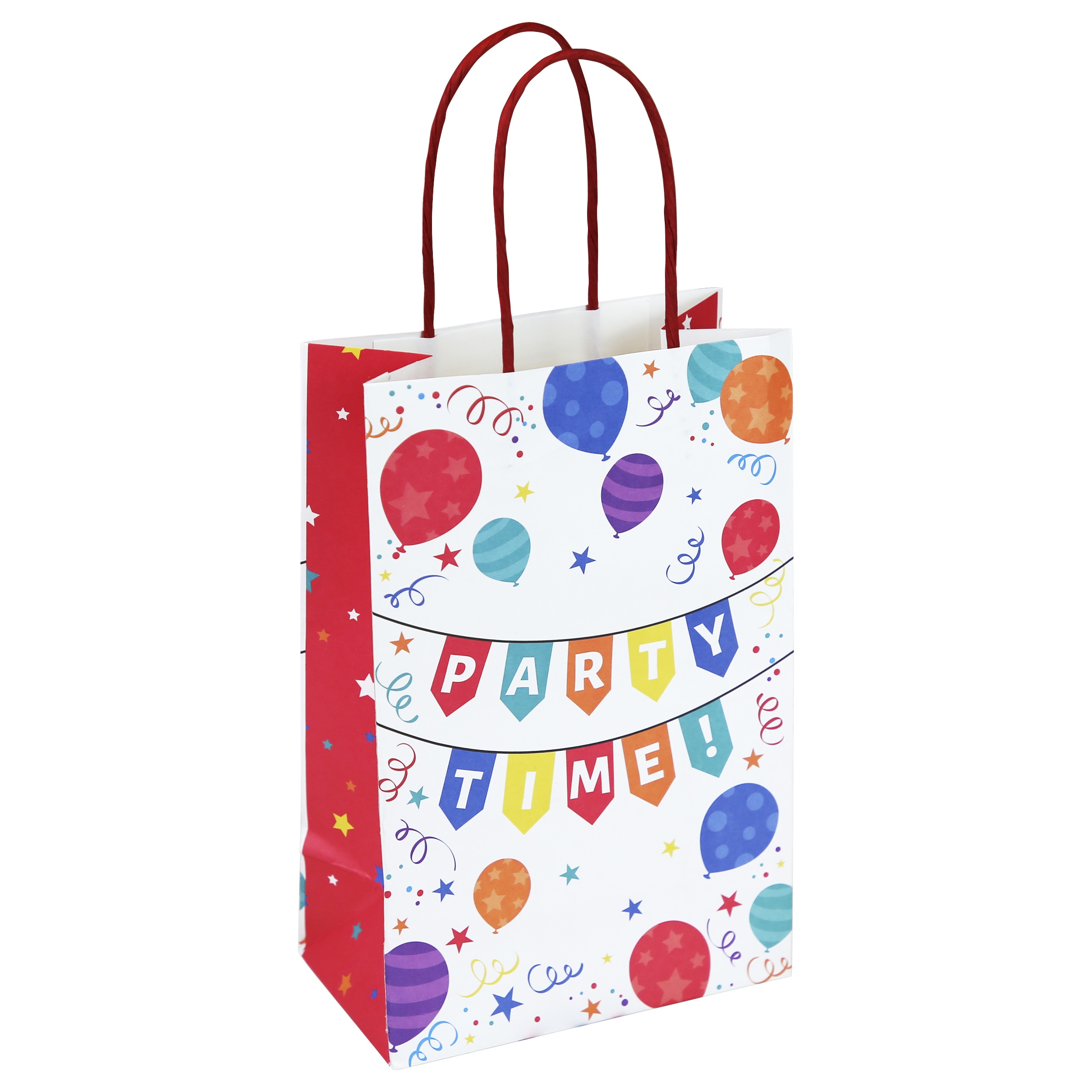 PARTY BAGS 6PK PARTY TIME (33901-BBC)